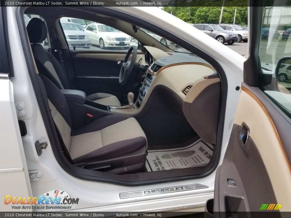 2010 Chevrolet Malibu LT Sedan Summit White / Ebony Photo #12