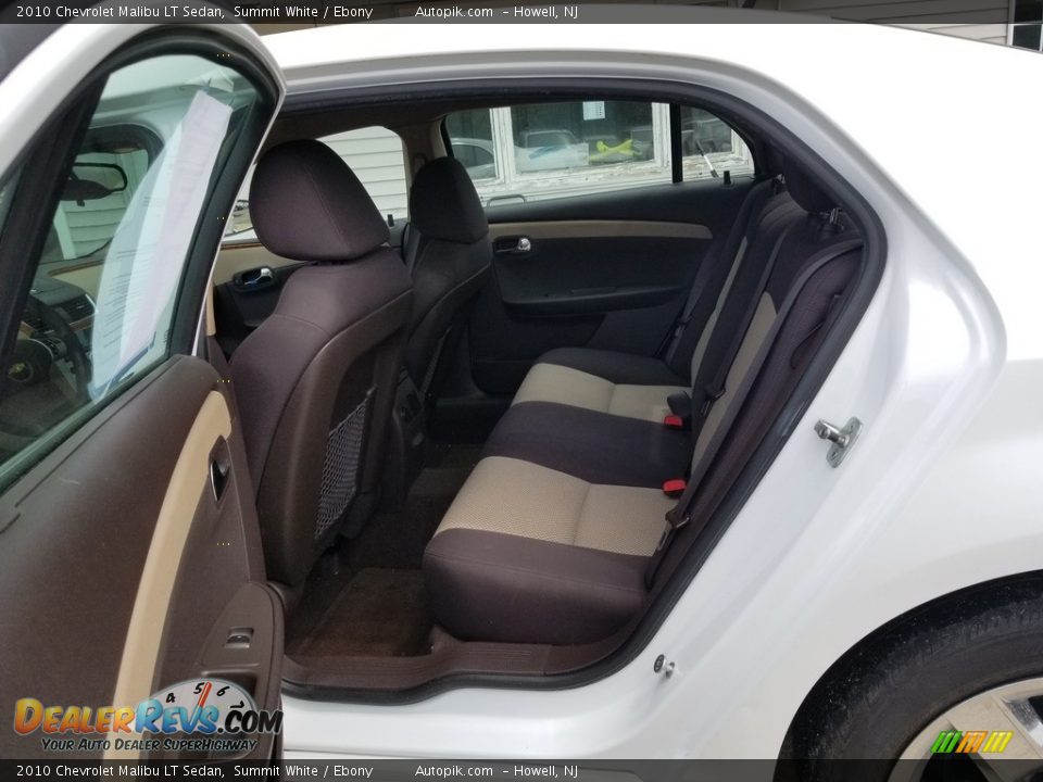 2010 Chevrolet Malibu LT Sedan Summit White / Ebony Photo #13