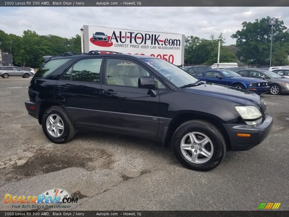 2003 Lexus RX 300 AWD Black Onyx / Ivory Photo #2