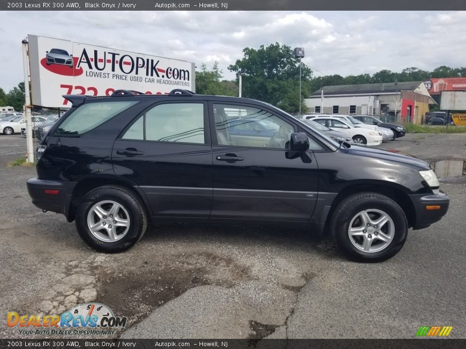 2003 Lexus RX 300 AWD Black Onyx / Ivory Photo #3