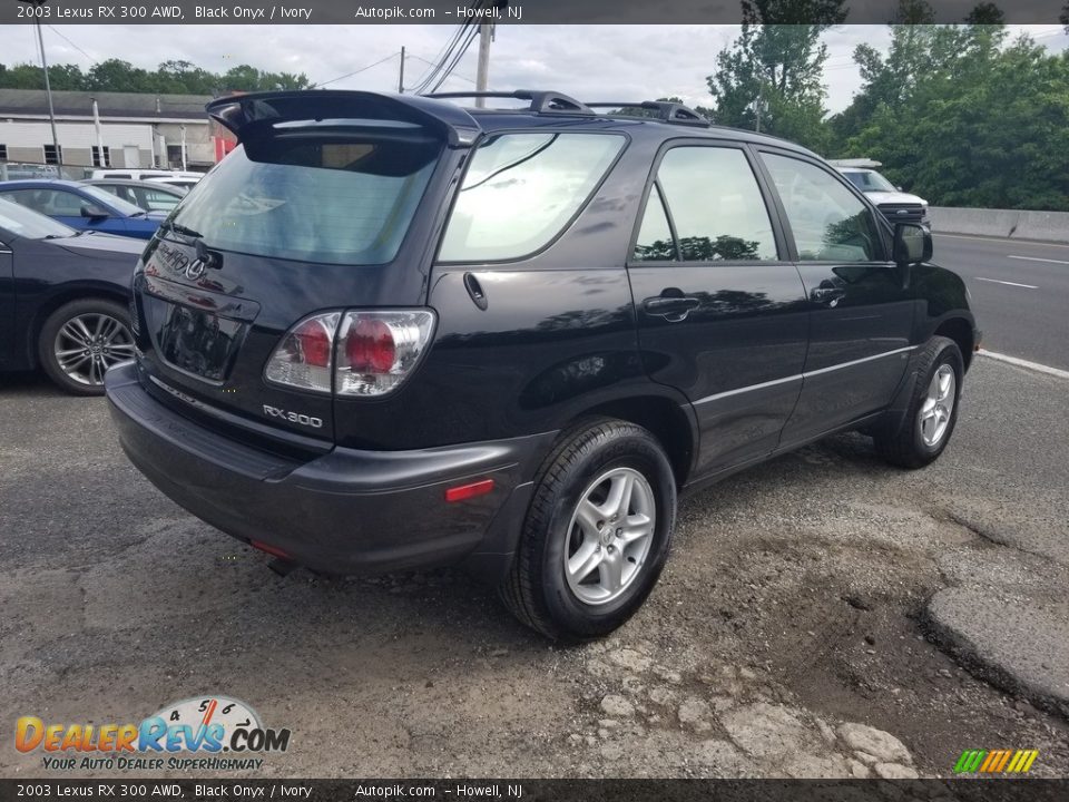 2003 Lexus RX 300 AWD Black Onyx / Ivory Photo #4