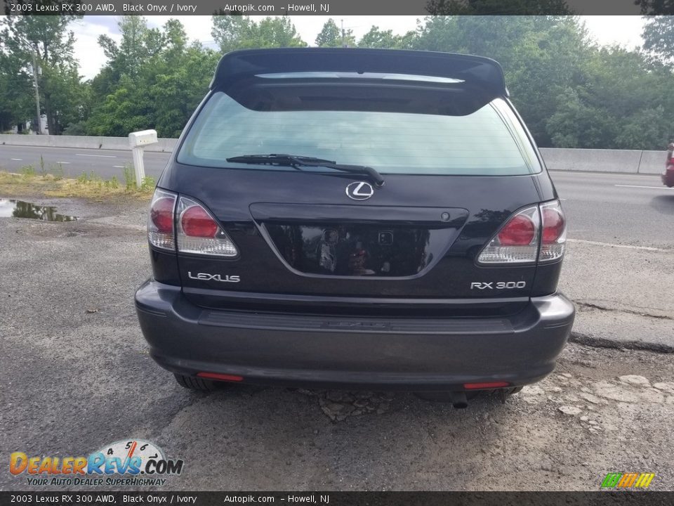 2003 Lexus RX 300 AWD Black Onyx / Ivory Photo #5