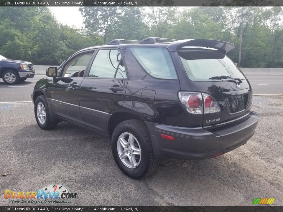 2003 Lexus RX 300 AWD Black Onyx / Ivory Photo #6