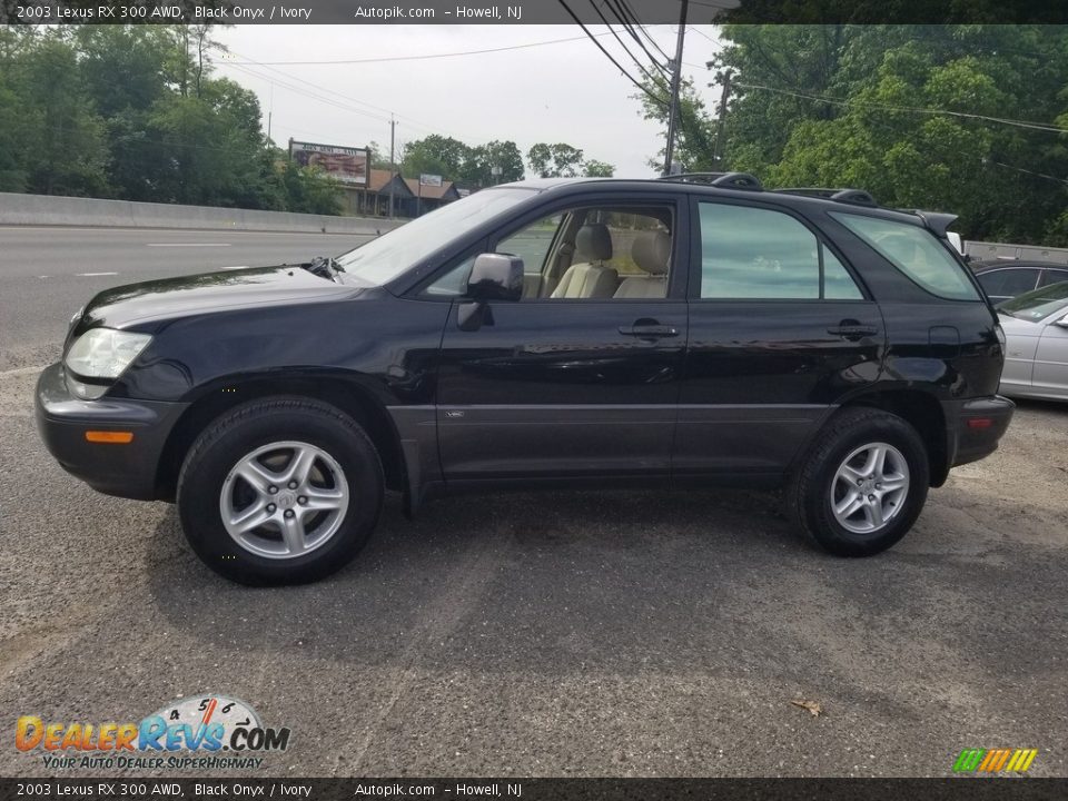 2003 Lexus RX 300 AWD Black Onyx / Ivory Photo #7