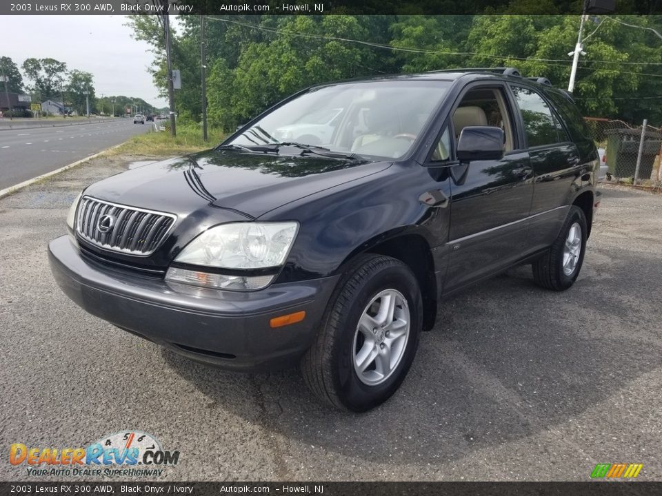 2003 Lexus RX 300 AWD Black Onyx / Ivory Photo #8