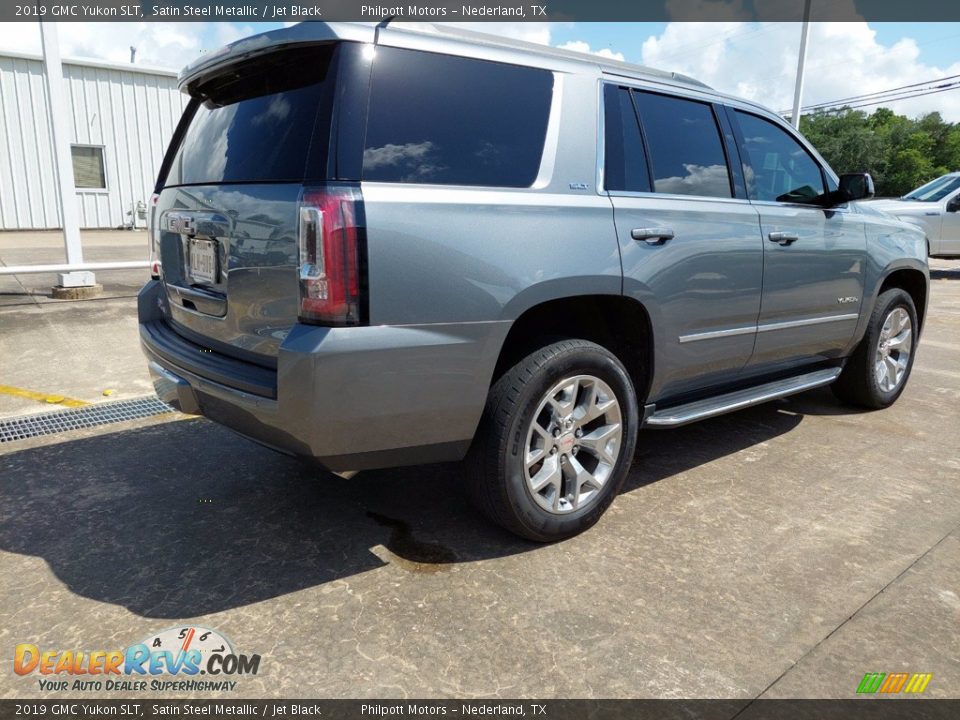 2019 GMC Yukon SLT Satin Steel Metallic / Jet Black Photo #3