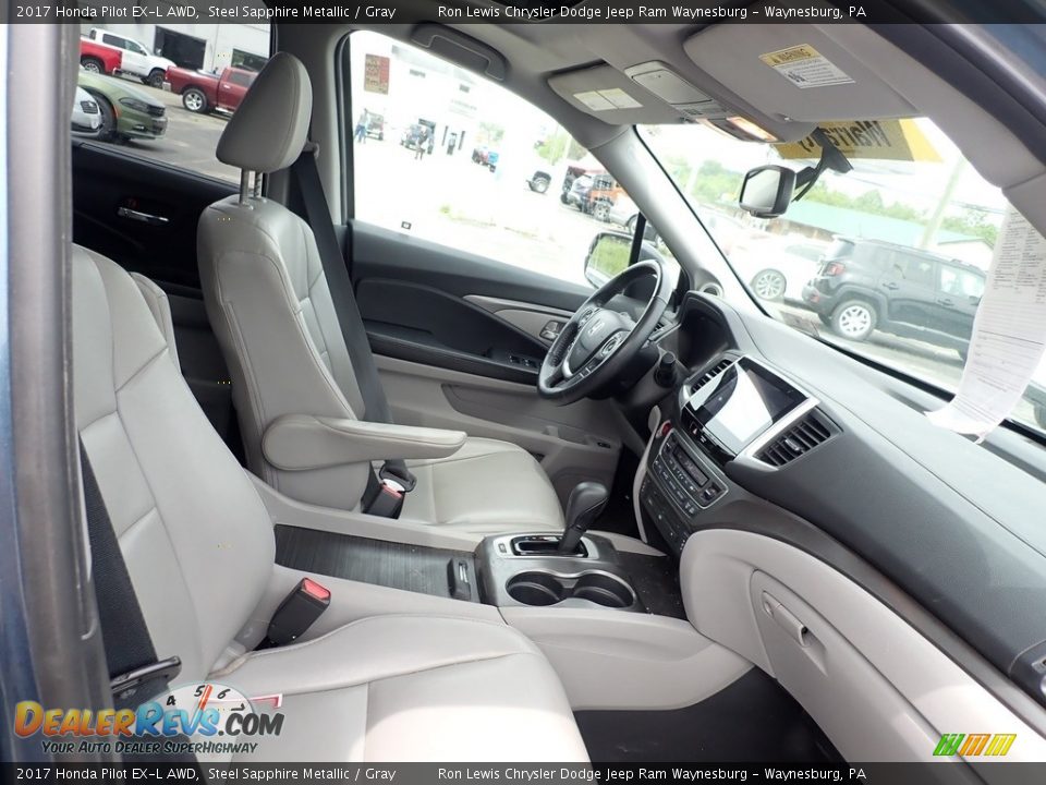 Front Seat of 2017 Honda Pilot EX-L AWD Photo #10