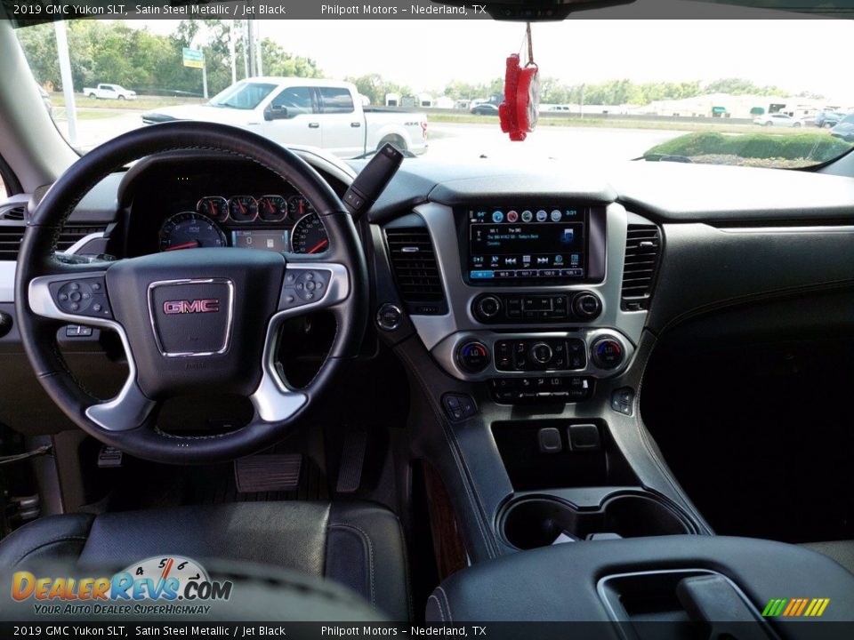 2019 GMC Yukon SLT Satin Steel Metallic / Jet Black Photo #5