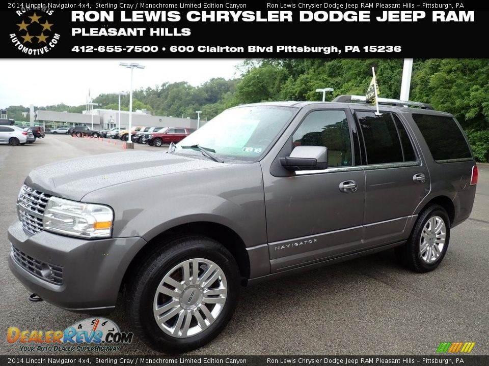 2014 Lincoln Navigator 4x4 Sterling Gray / Monochrome Limited Edition Canyon Photo #1
