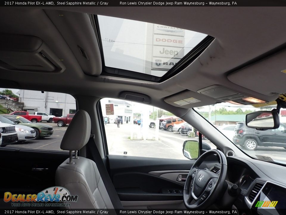 Sunroof of 2017 Honda Pilot EX-L AWD Photo #12