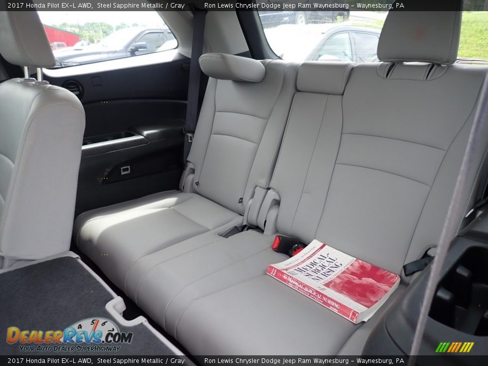 Rear Seat of 2017 Honda Pilot EX-L AWD Photo #14