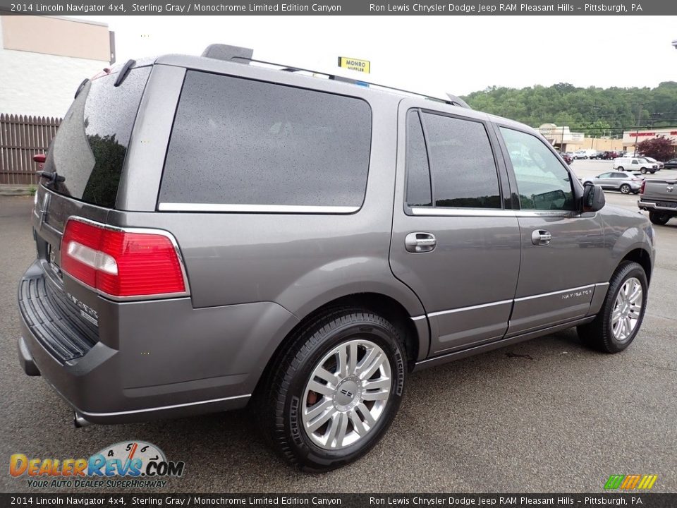 2014 Lincoln Navigator 4x4 Sterling Gray / Monochrome Limited Edition Canyon Photo #6