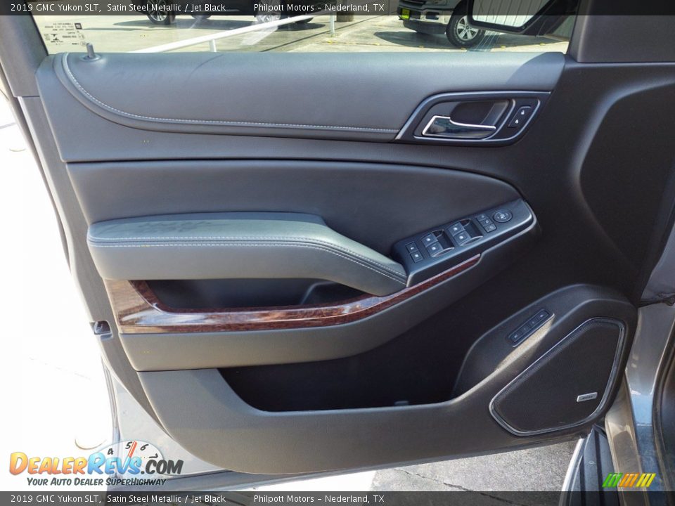 2019 GMC Yukon SLT Satin Steel Metallic / Jet Black Photo #13