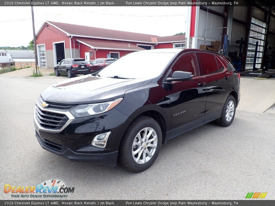 2019 Chevrolet Equinox LT AWD Mosaic Black Metallic / Jet Black Photo #1