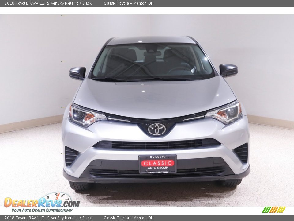 2018 Toyota RAV4 LE Silver Sky Metallic / Black Photo #2