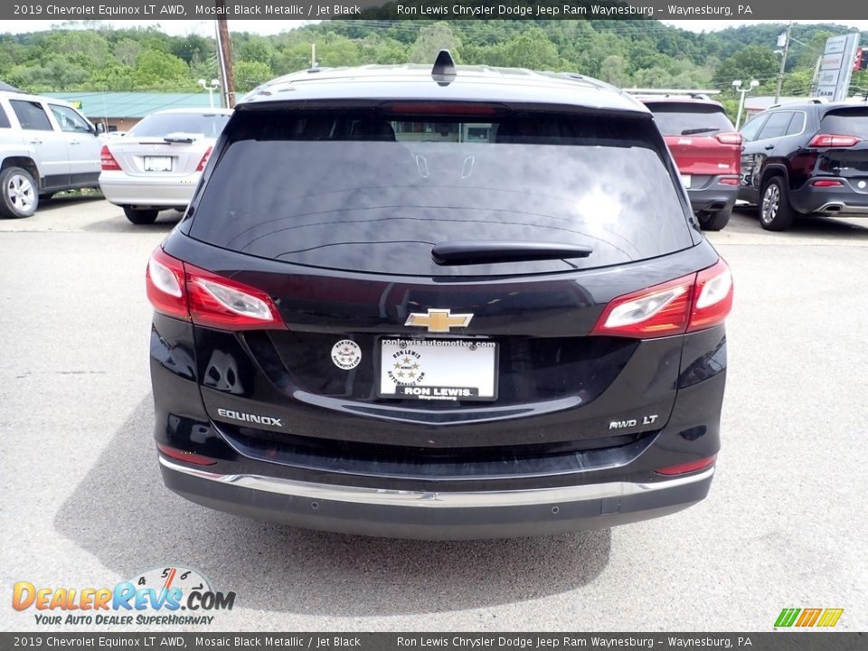 2019 Chevrolet Equinox LT AWD Mosaic Black Metallic / Jet Black Photo #4