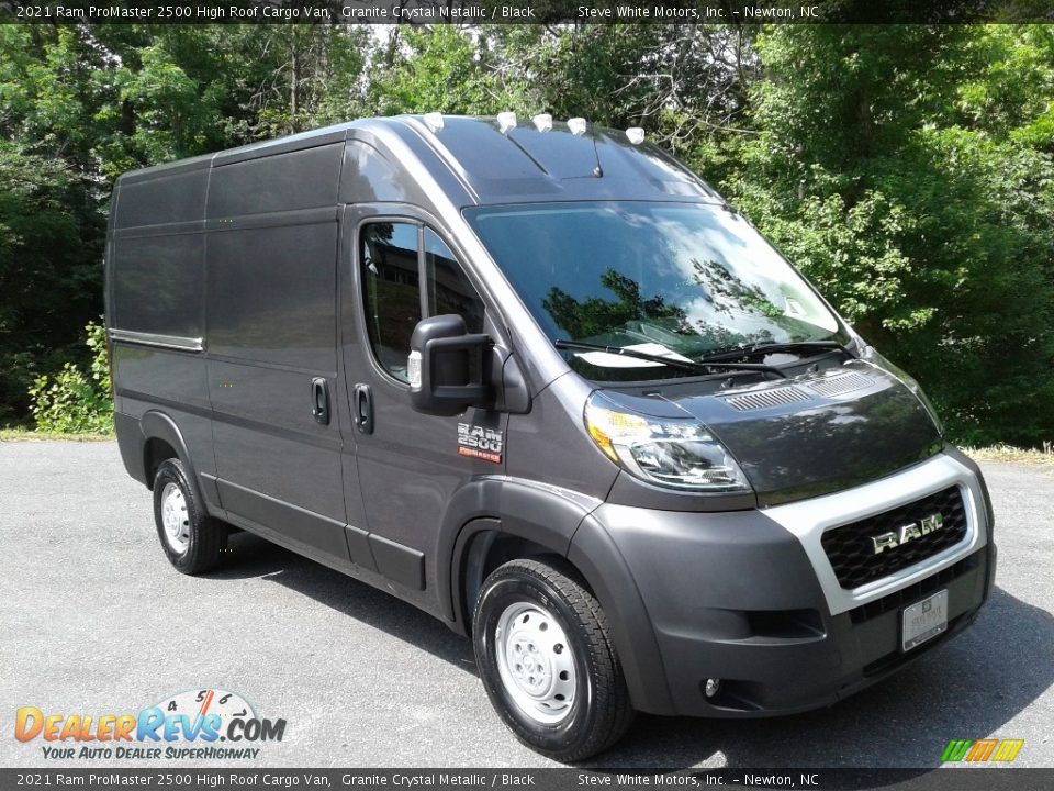 Granite Crystal Metallic 2021 Ram ProMaster 2500 High Roof Cargo Van Photo #4