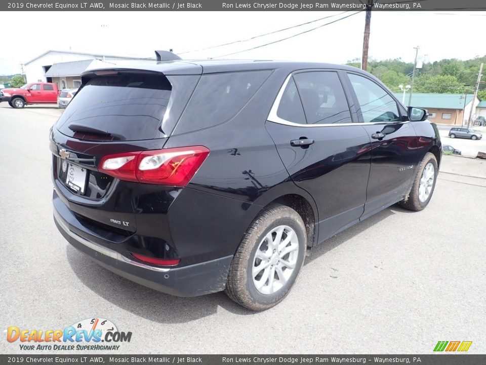 2019 Chevrolet Equinox LT AWD Mosaic Black Metallic / Jet Black Photo #5