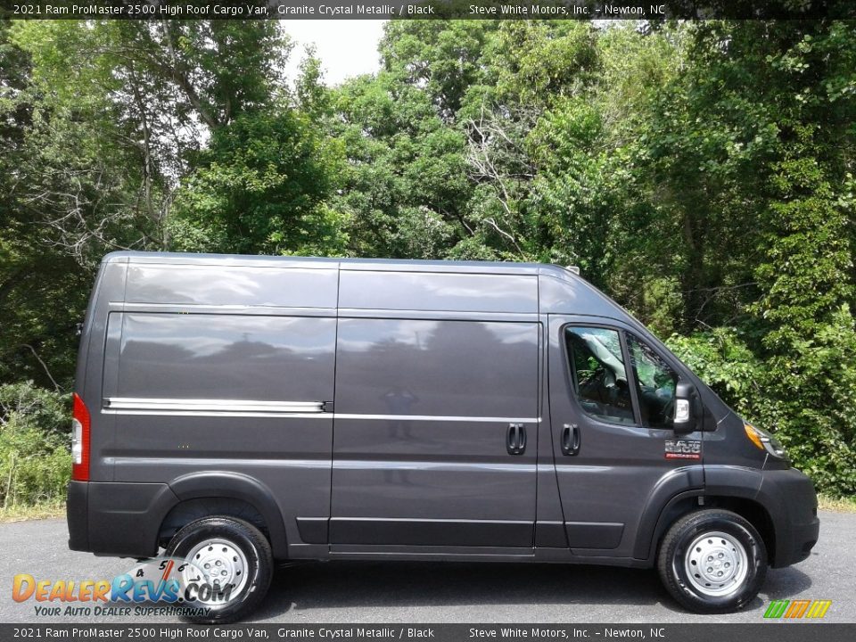 Granite Crystal Metallic 2021 Ram ProMaster 2500 High Roof Cargo Van Photo #5