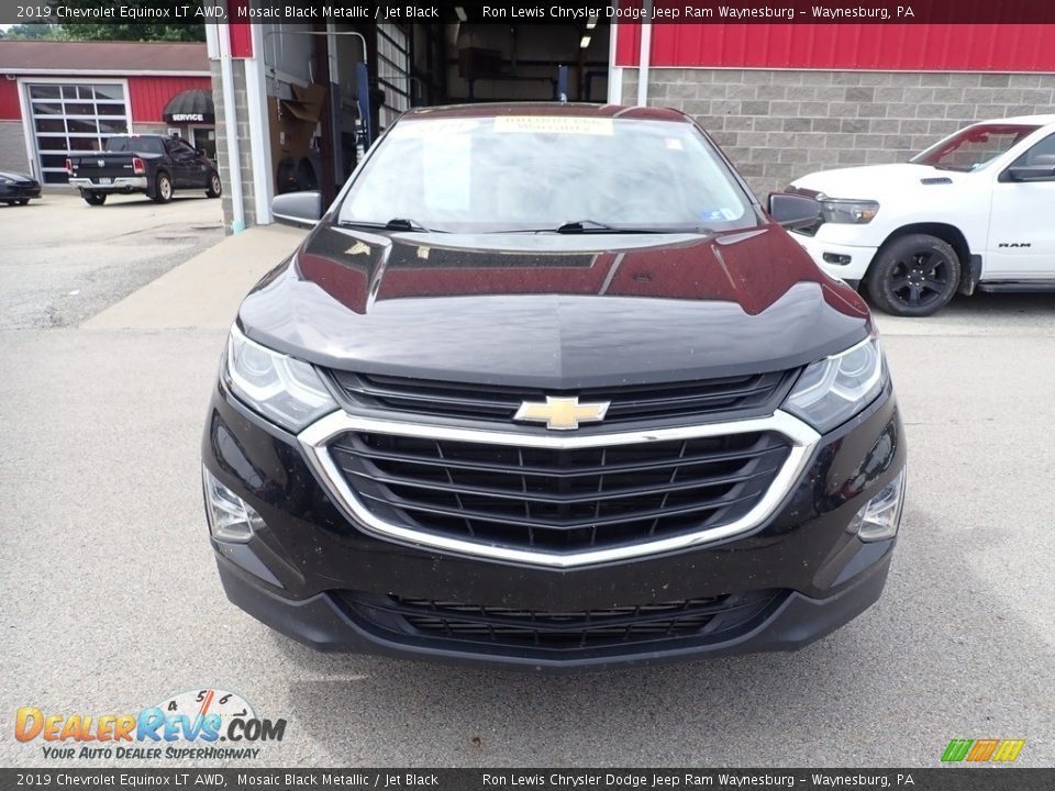 2019 Chevrolet Equinox LT AWD Mosaic Black Metallic / Jet Black Photo #8