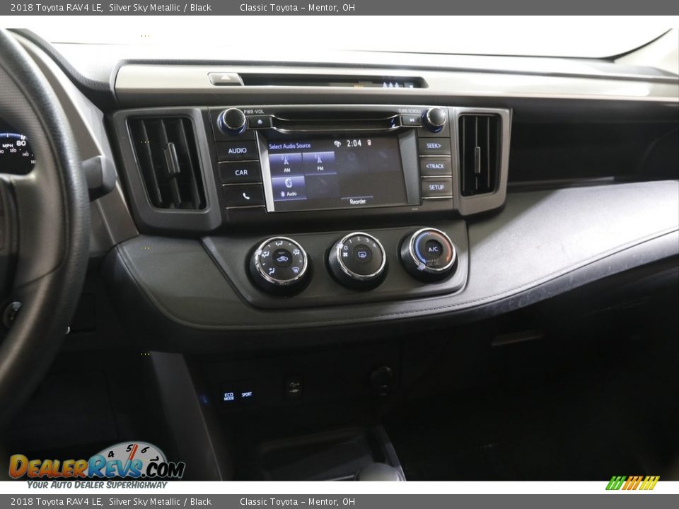 2018 Toyota RAV4 LE Silver Sky Metallic / Black Photo #9