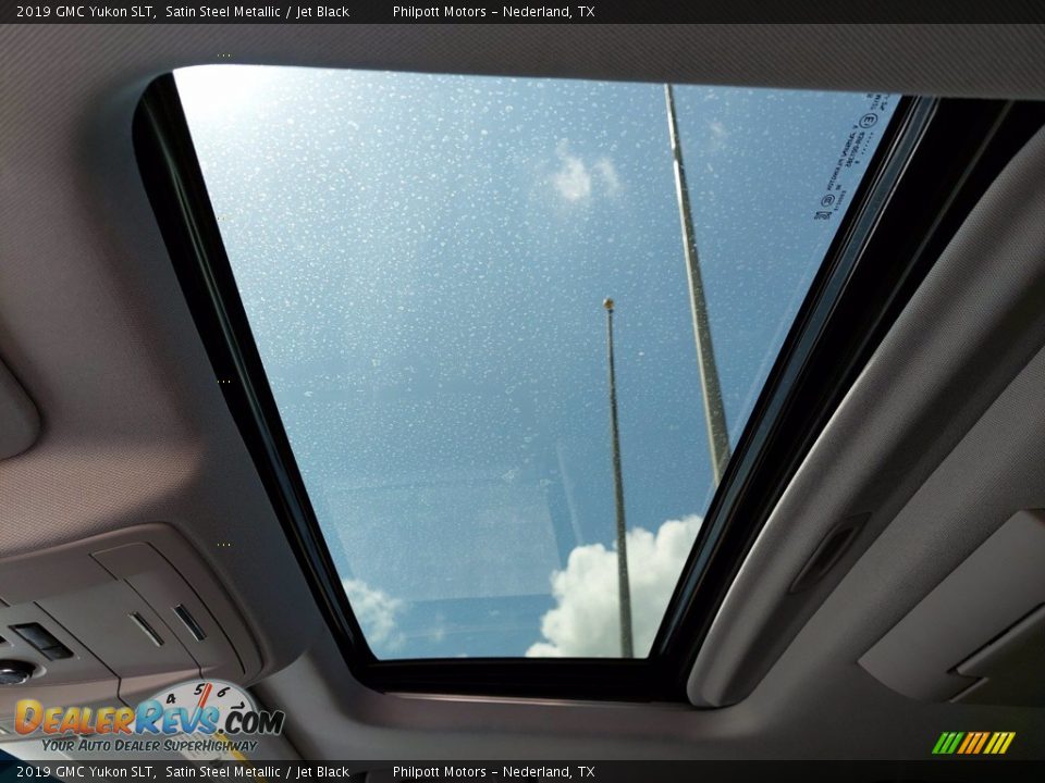 2019 GMC Yukon SLT Satin Steel Metallic / Jet Black Photo #22