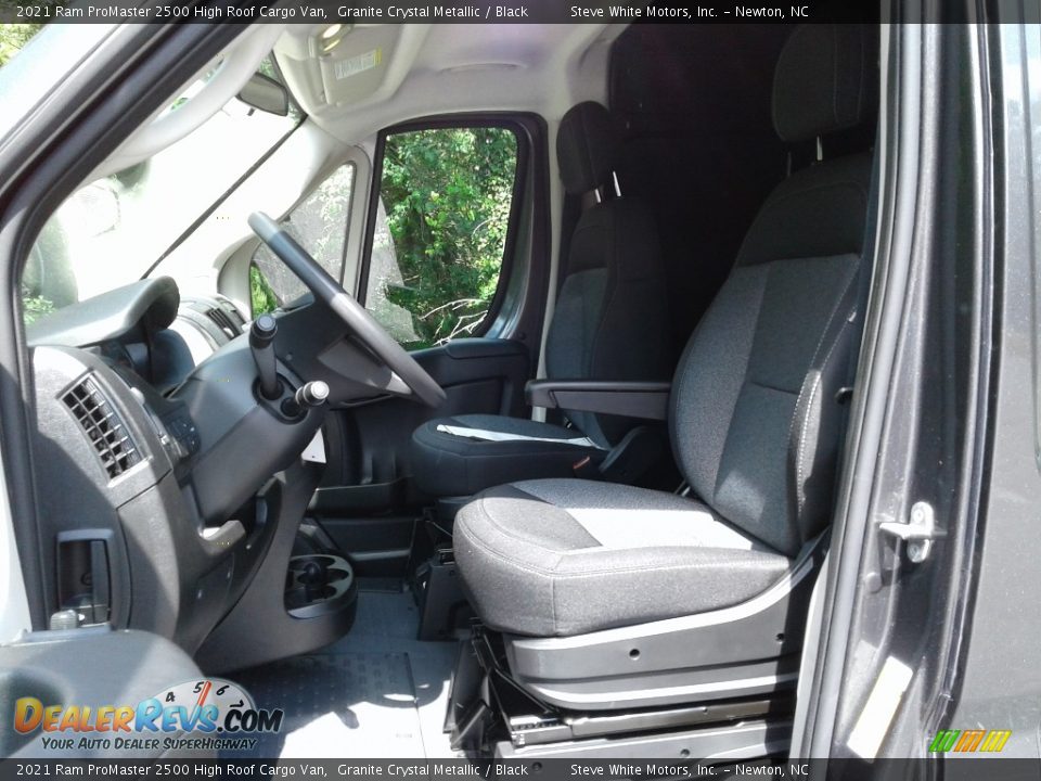 Front Seat of 2021 Ram ProMaster 2500 High Roof Cargo Van Photo #10