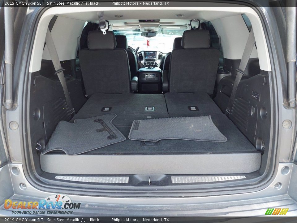 2019 GMC Yukon SLT Satin Steel Metallic / Jet Black Photo #23
