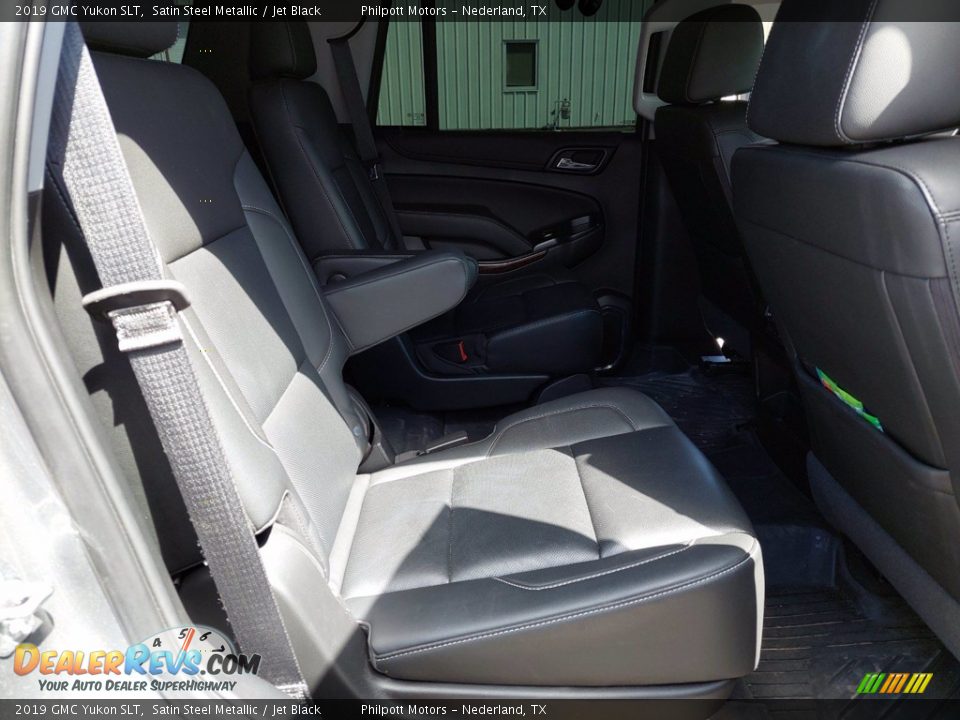 2019 GMC Yukon SLT Satin Steel Metallic / Jet Black Photo #25