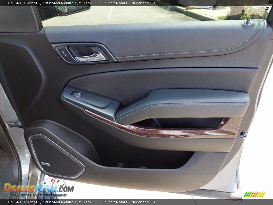 2019 GMC Yukon SLT Satin Steel Metallic / Jet Black Photo #26