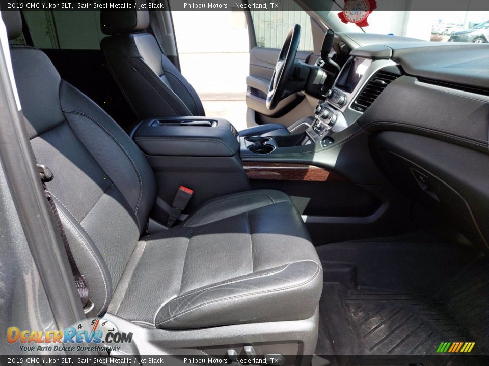 2019 GMC Yukon SLT Satin Steel Metallic / Jet Black Photo #27