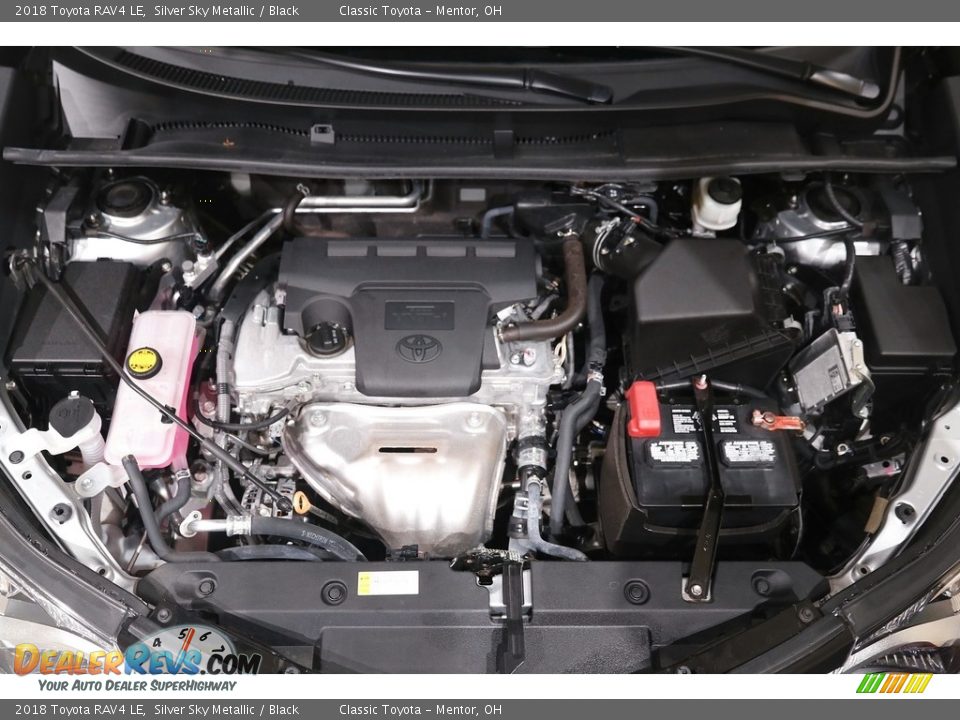 2018 Toyota RAV4 LE Silver Sky Metallic / Black Photo #17