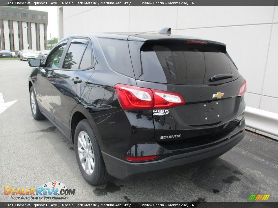 2021 Chevrolet Equinox LS AWD Mosaic Black Metallic / Medium Ash Gray Photo #3