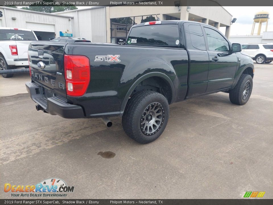 2019 Ford Ranger STX SuperCab Shadow Black / Ebony Photo #3