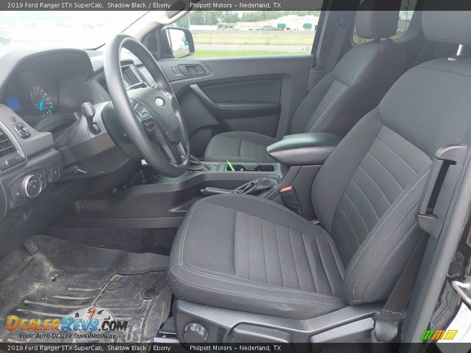 2019 Ford Ranger STX SuperCab Shadow Black / Ebony Photo #4
