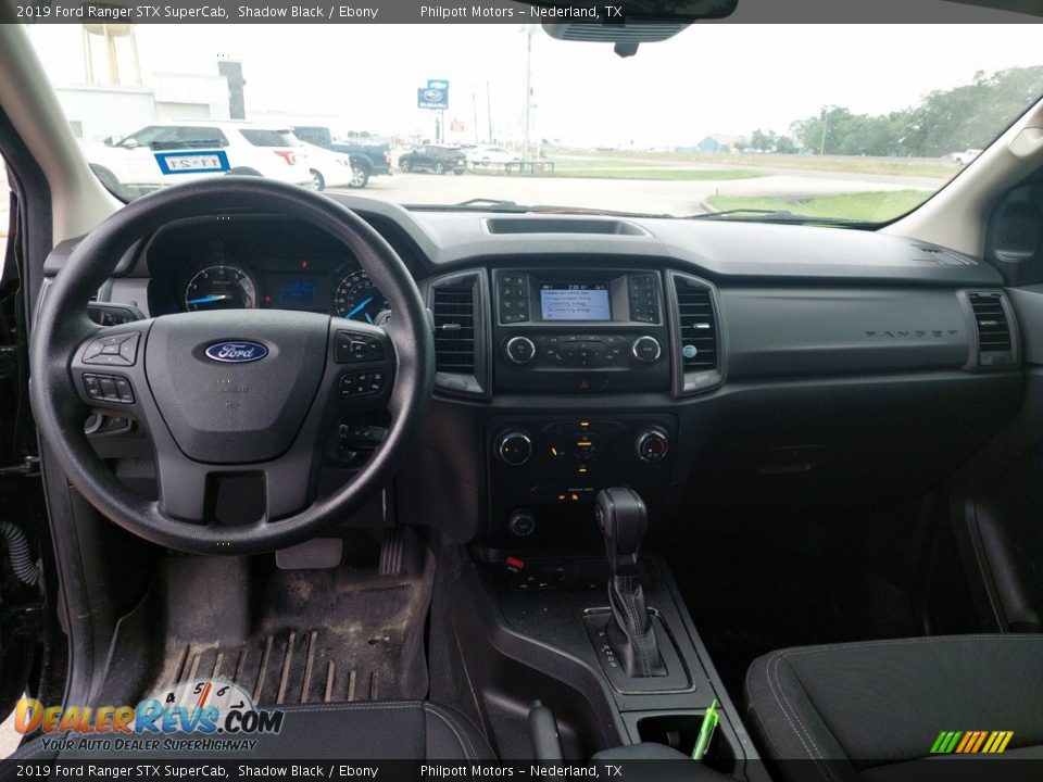 2019 Ford Ranger STX SuperCab Shadow Black / Ebony Photo #5
