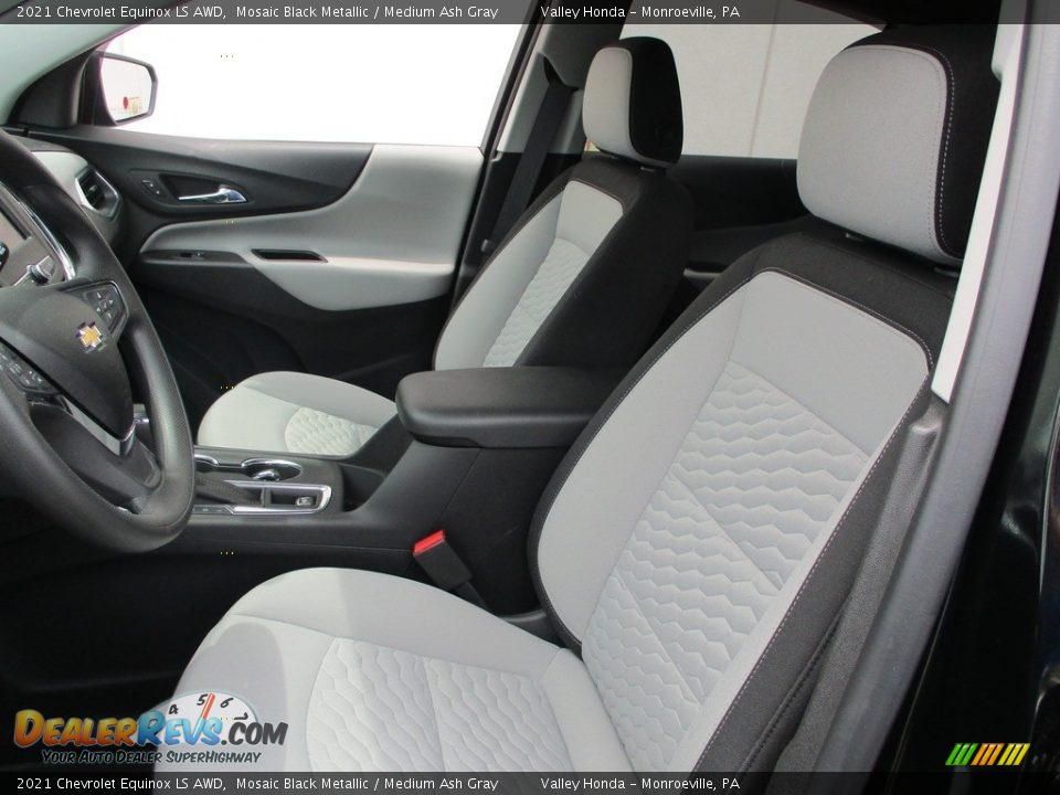 2021 Chevrolet Equinox LS AWD Mosaic Black Metallic / Medium Ash Gray Photo #12