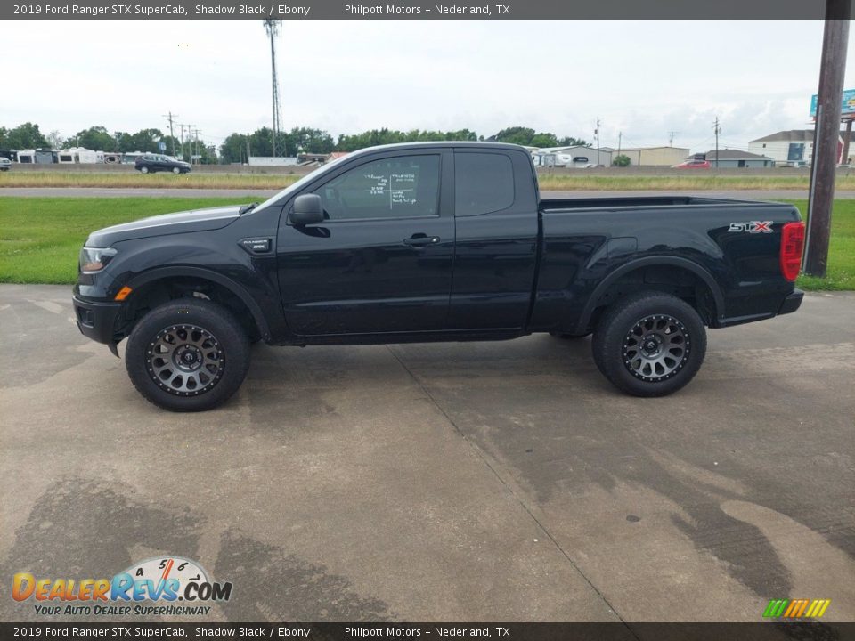 2019 Ford Ranger STX SuperCab Shadow Black / Ebony Photo #7