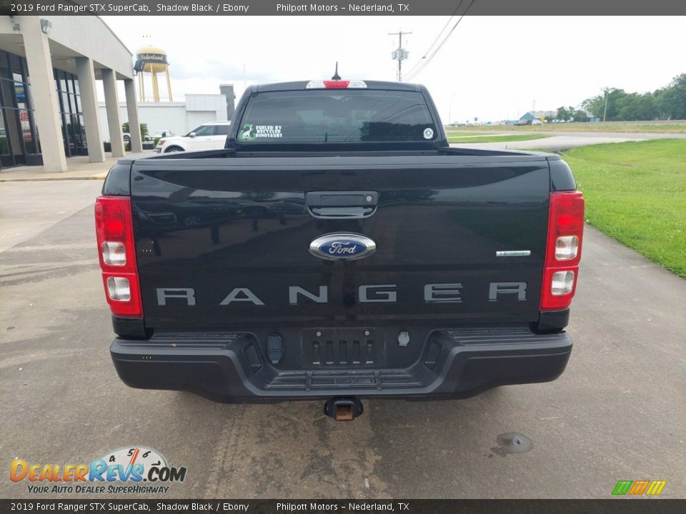 2019 Ford Ranger STX SuperCab Shadow Black / Ebony Photo #8