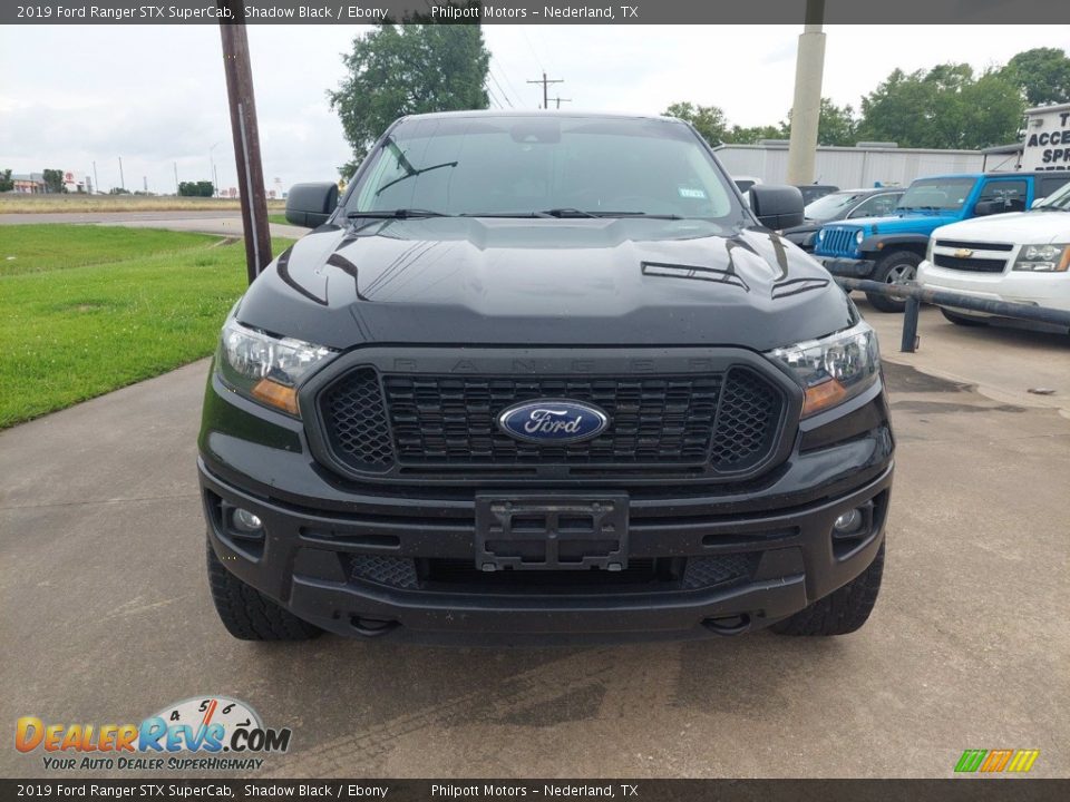 2019 Ford Ranger STX SuperCab Shadow Black / Ebony Photo #9