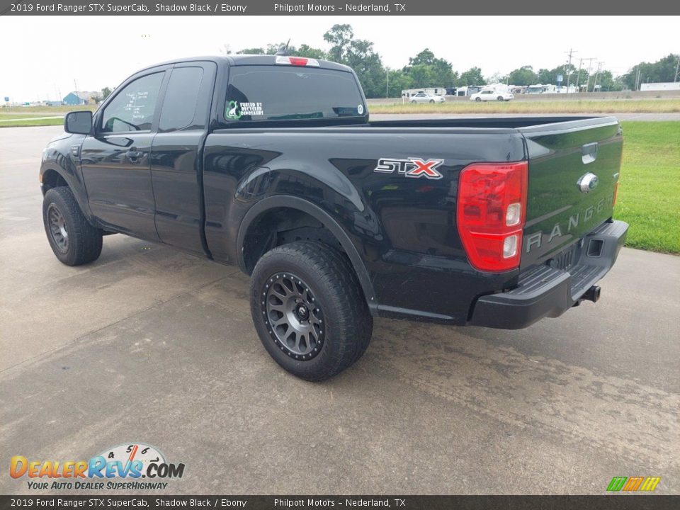 2019 Ford Ranger STX SuperCab Shadow Black / Ebony Photo #11
