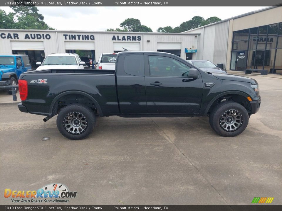 2019 Ford Ranger STX SuperCab Shadow Black / Ebony Photo #12