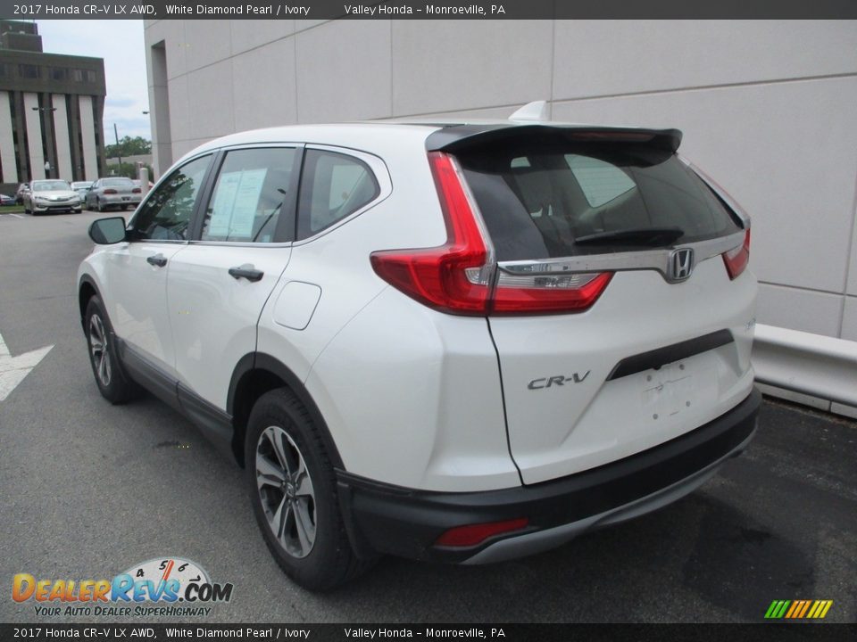 2017 Honda CR-V LX AWD White Diamond Pearl / Ivory Photo #3