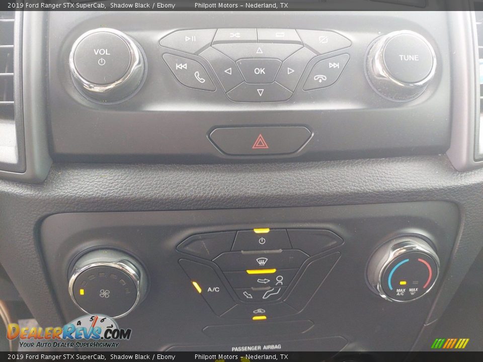 2019 Ford Ranger STX SuperCab Shadow Black / Ebony Photo #21