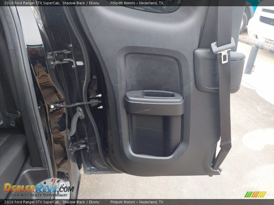 2019 Ford Ranger STX SuperCab Shadow Black / Ebony Photo #23