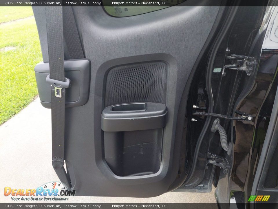 2019 Ford Ranger STX SuperCab Shadow Black / Ebony Photo #28