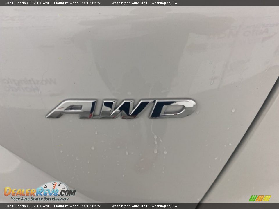 2021 Honda CR-V EX AWD Platinum White Pearl / Ivory Photo #4