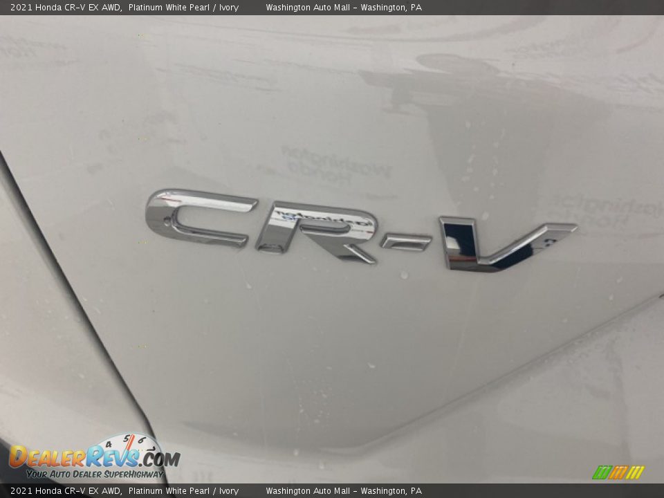 2021 Honda CR-V EX AWD Platinum White Pearl / Ivory Photo #5
