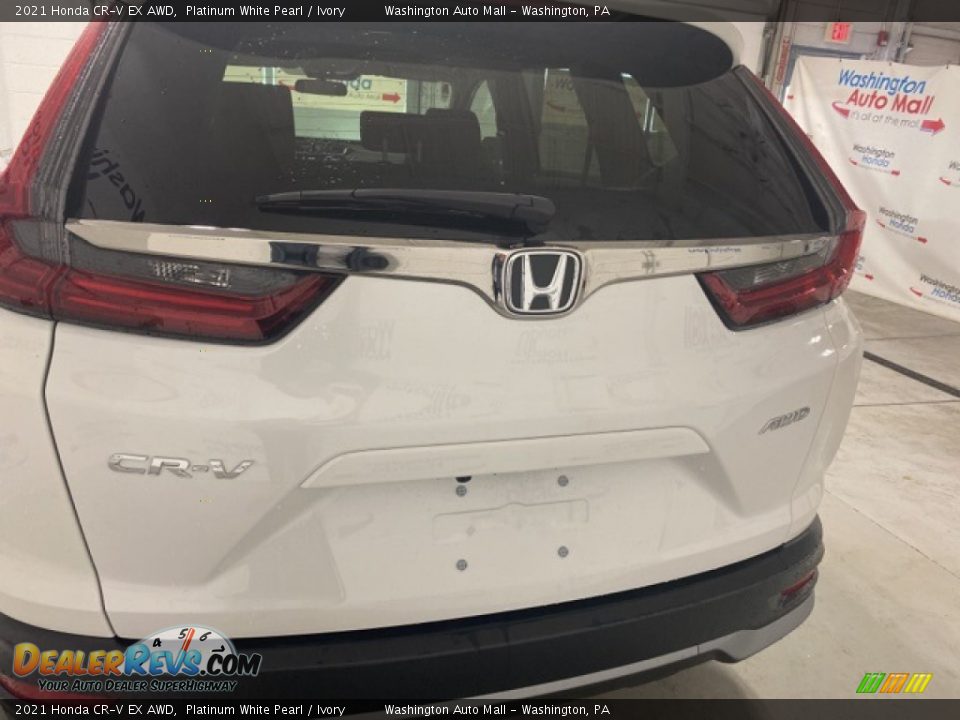 2021 Honda CR-V EX AWD Platinum White Pearl / Ivory Photo #6