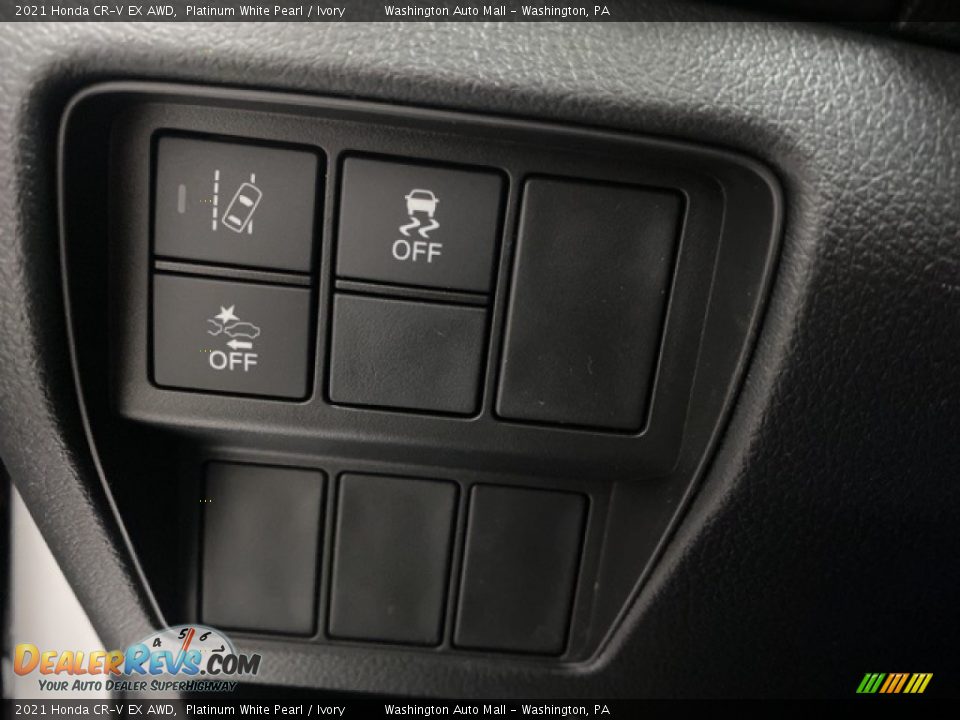 2021 Honda CR-V EX AWD Platinum White Pearl / Ivory Photo #10